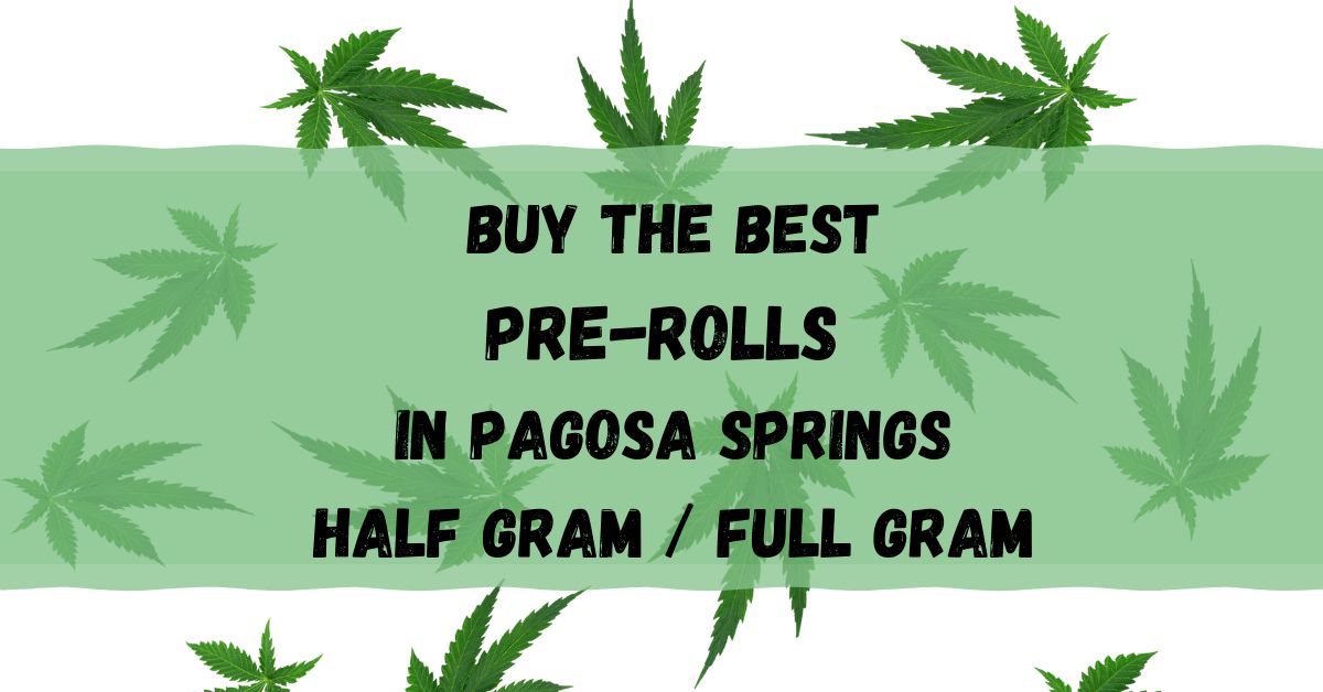 Buy Cannabis Pre-Rolls in Pagosa Springs Dispensary